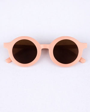 Retro Sunglasses - Blush