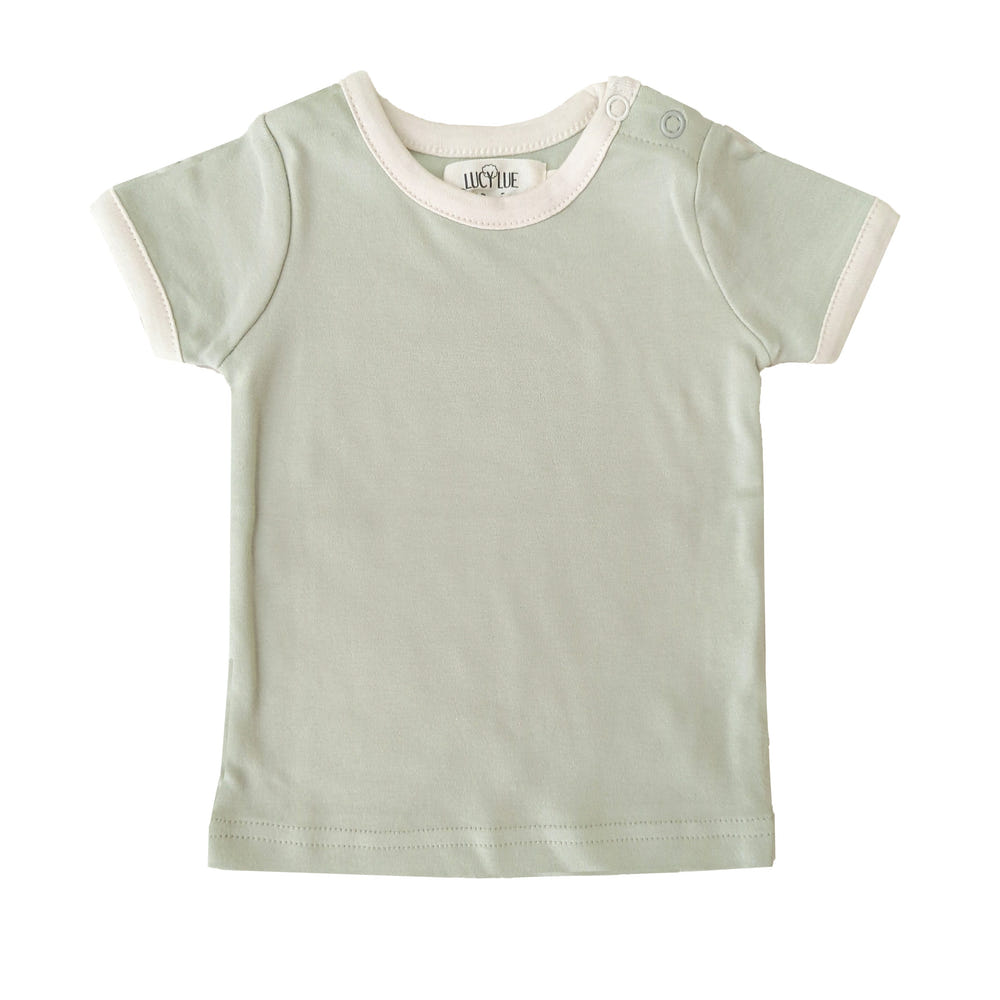 organic short sleeve baby top