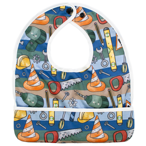 Texas Tushies Reusable Flip Pocket Bib Wipe-Clean
