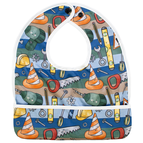 Texas Tushies Reusable Flip Pocket Bib Wipe-Clean