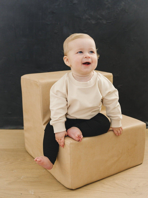 Ribbed Bamboo Leggings for Kids - Multiple Colors