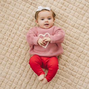 Ribbed Bamboo Leggings for Kids - Multiple Colors