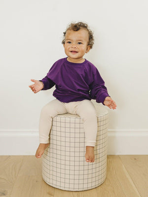 Ribbed Bamboo Leggings for Kids - Multiple Colors