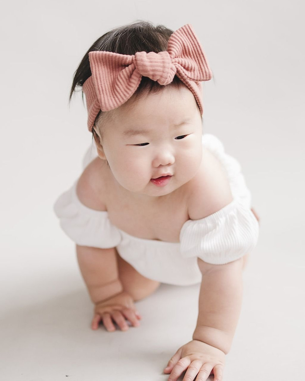 Ribbed Headband | Dusty Rose - MOOGCO Baby