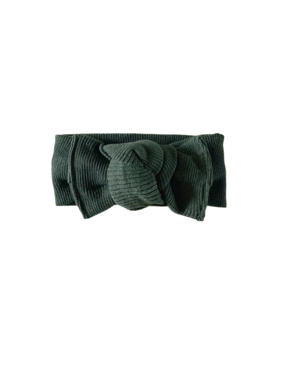 Ribbed Headband | Green - MOOGCO Baby