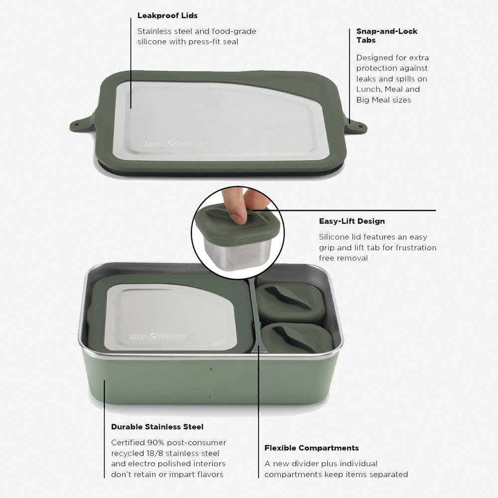 34oz Rise Food Box for babies - perfect for meal storage and on-the-go feeding.