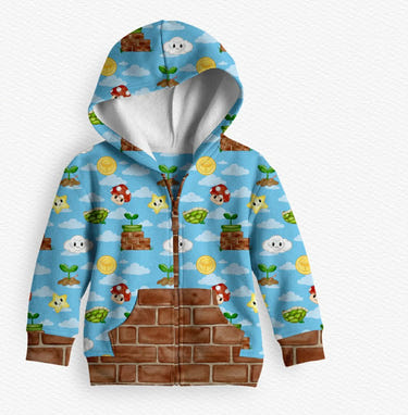 Butter Bros full zip hoodie