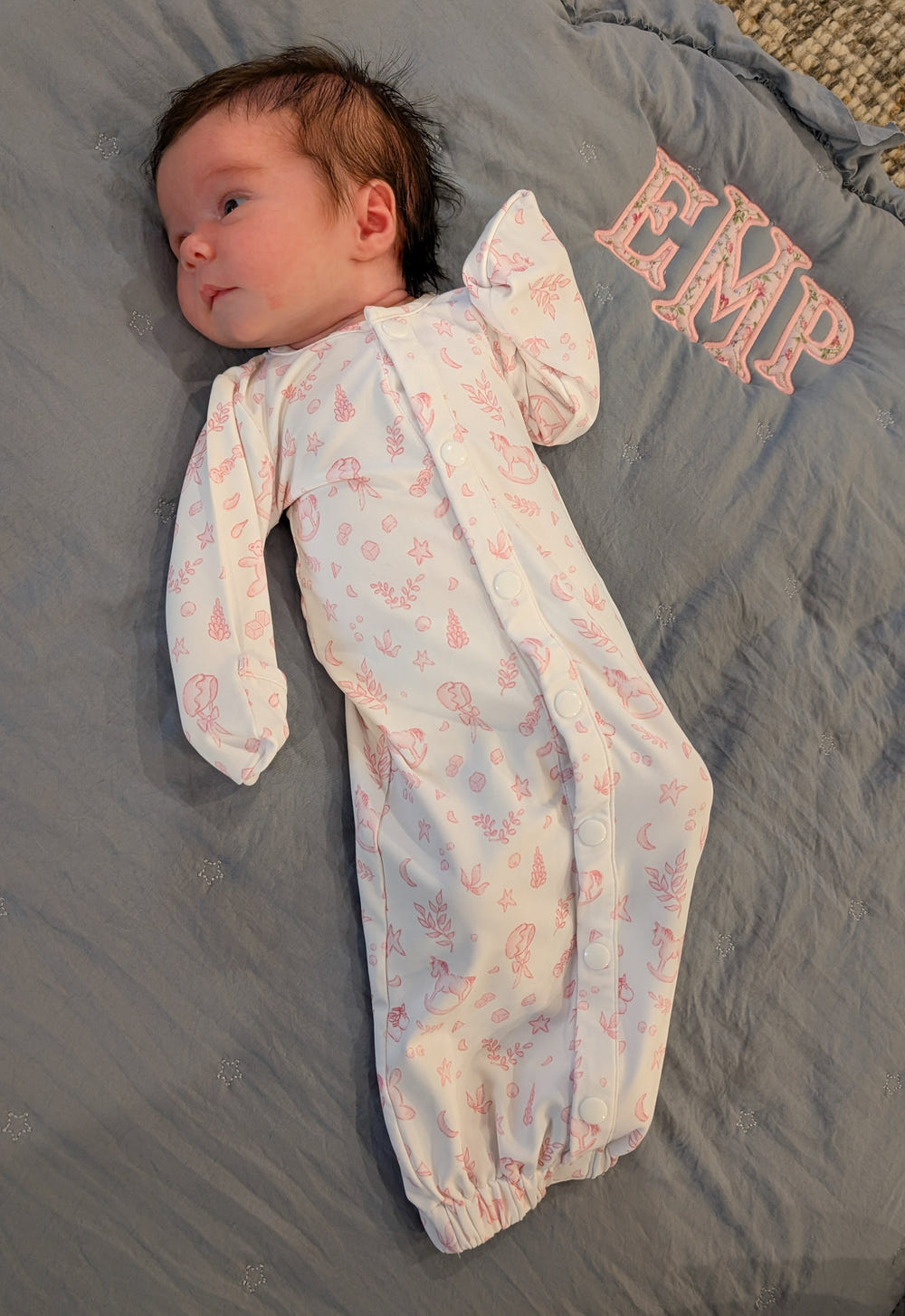 Girls gown from A Little Baby, perfect for stylish and comfortable dressing for infants.