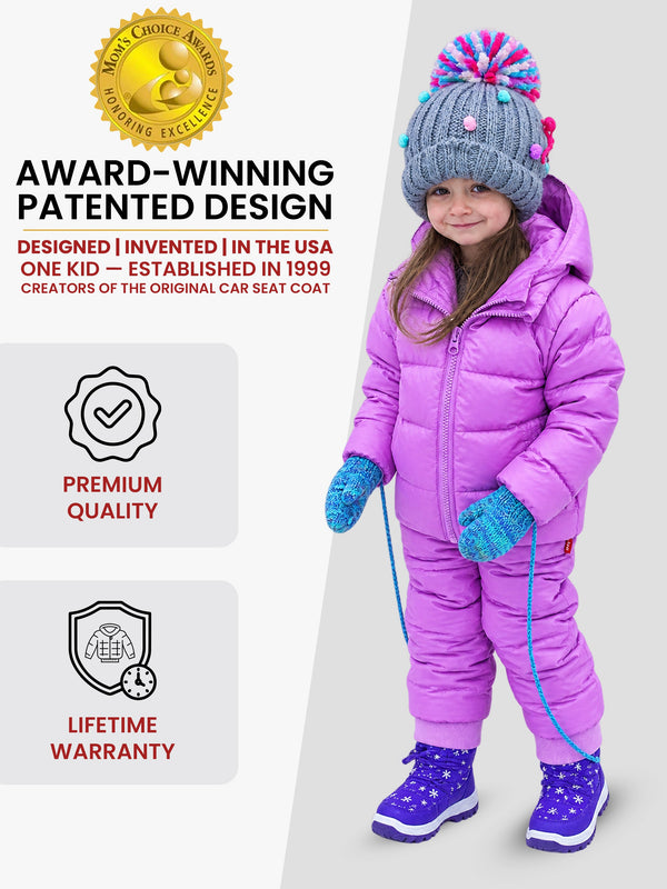 Car Seat Coat | The Road Coat Down - Lilac