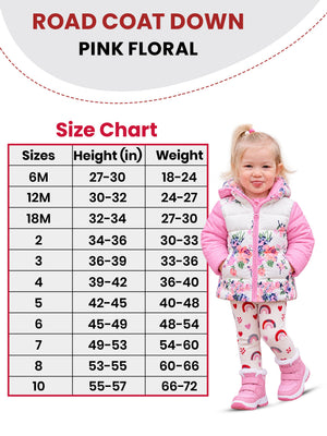 Car Seat Coat | The Road Coat Down - Floral Print