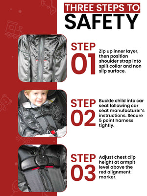 Car Seat Coat | The Road Coat Down - Plum