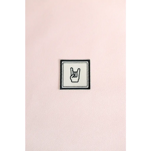 Rock on Iron-on Patch
