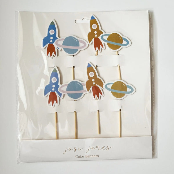 Rocketship Toppers (8pcs)