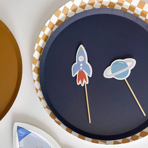 Rocketship Toppers (8pcs)