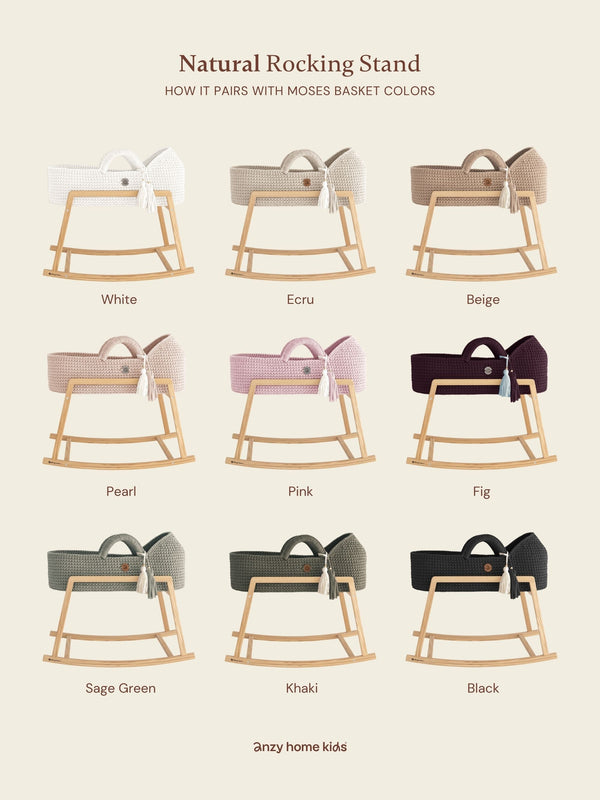 Rocking Stand for Standard Baby Moses Basket