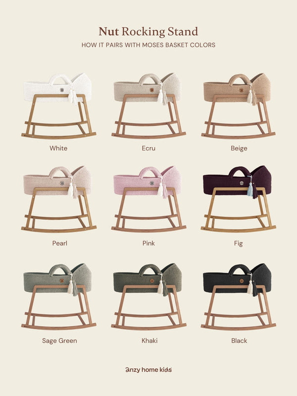 Rocking Stand for Standard Baby Moses Basket