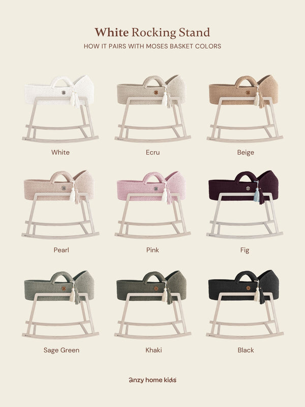 Rocking Stand for XL Baby Moses Basket