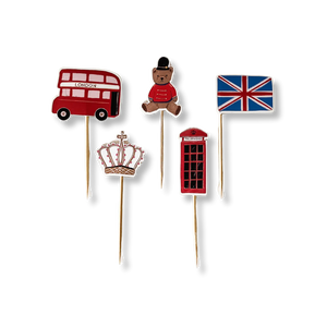Royal London Cupcake Toppers (10pcs)