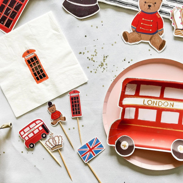 Royal London Cupcake Toppers (10pcs)