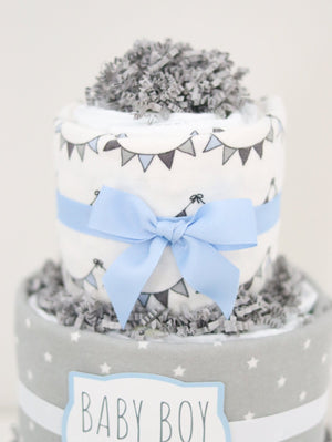 Baby Blossom Company Royal Safari Diaper Cake 35 Pampers Size 1