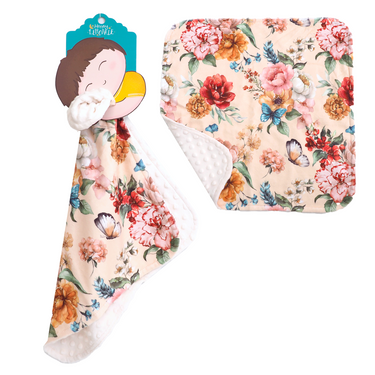 Mini Minky Blanket Royal Garden - MOOGCO Baby