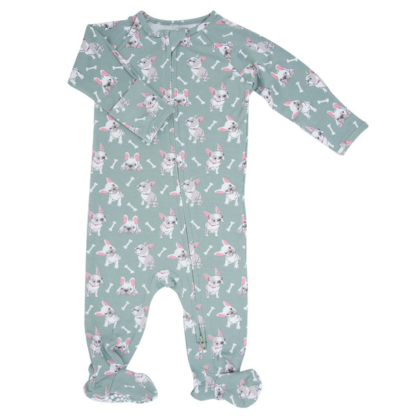 Ruff and Stuff Zipper Footie