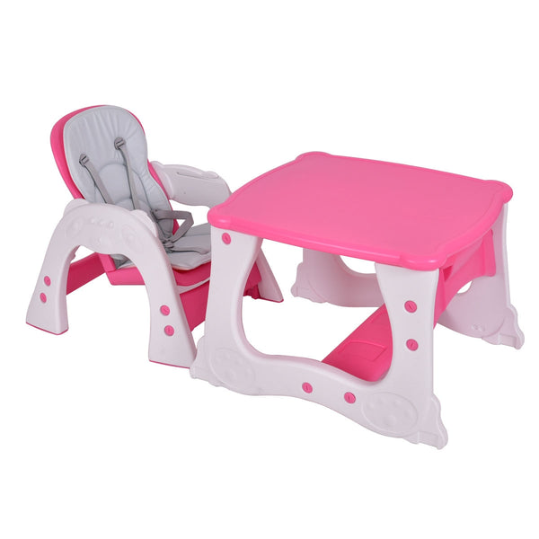 3 in 1 Infant Table and Chair Set High Chair for Babies - Versatile and stylish design, perfect for mealtime and playtime.