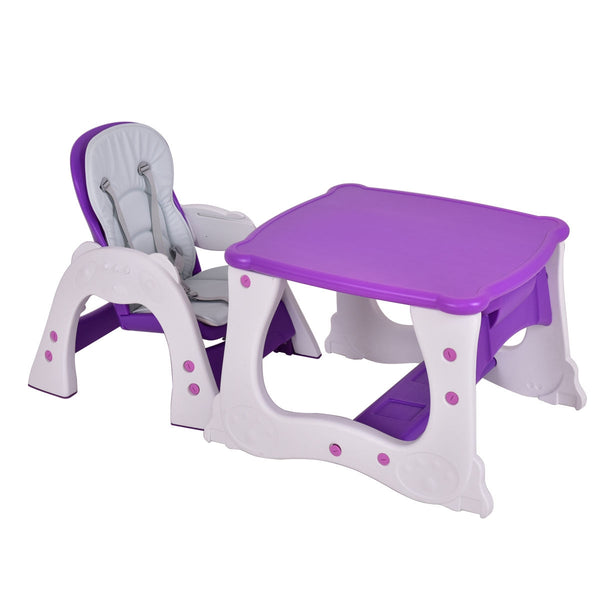 3 in 1 Infant Table and Chair Set High Chair for Babies - Versatile and stylish design, perfect for mealtime and playtime.