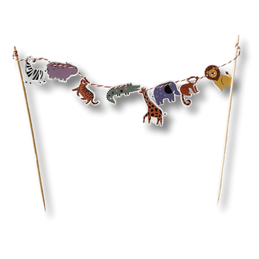 Safari Cake Banner