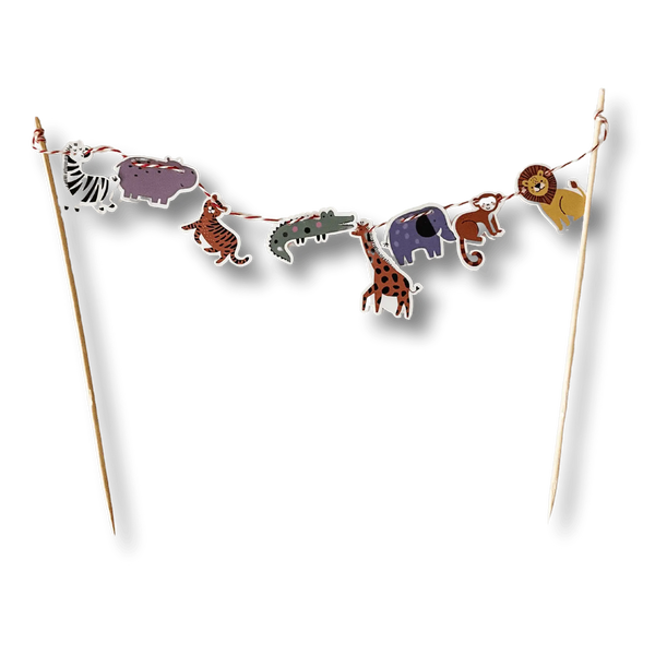 Safari Cake Banner