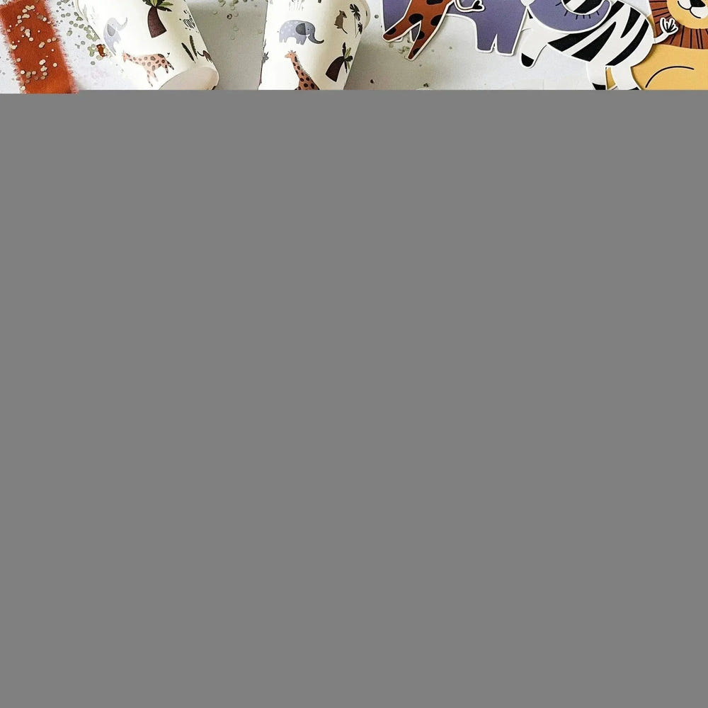 Safari Cake Banner
