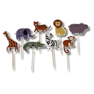 Safari Cupcake Toppers
