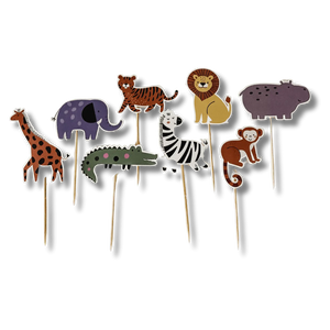 Safari Cupcake Toppers