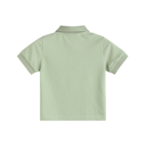 Sage Green Apple Polo Golf Shirt