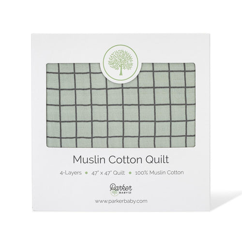 Sage Windowpane Quilt