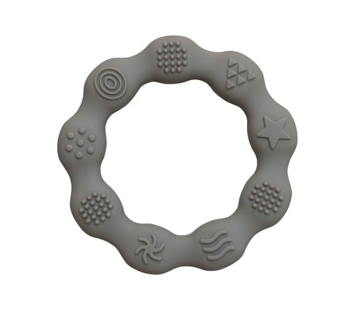 Silicone Teething Ring - Sage