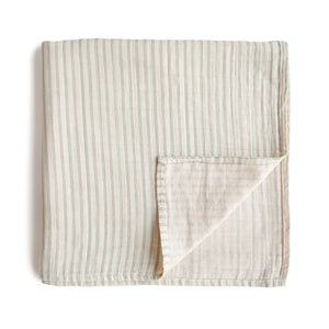 Organic Cotton Muslin Swaddle Blanket