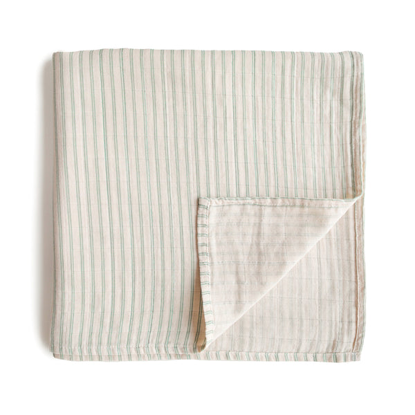 Organic Cotton Muslin Swaddle Blanket