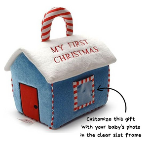 My First Christmas Santa's Workshop Playset with 4 ct Sensory Toys