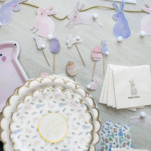 Scalloped Polka Dot Party Paper Plate (8pcs)