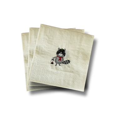 Scout Small Disposable Paper Napkins (16pcs)