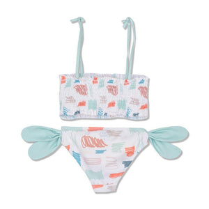 Scribble Girl Bikini - Natural / Scribble