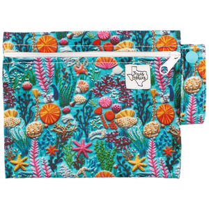 Sea Embroidery - Mini Wet Bag