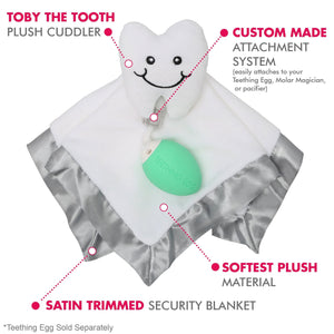 Nummie Lovey Security Blanket Attachment for Egg and Molar Magician