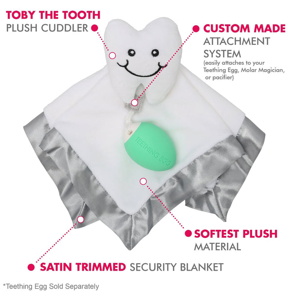 Nummie Lovey Security Blanket Attachment for Egg and Molar Magician