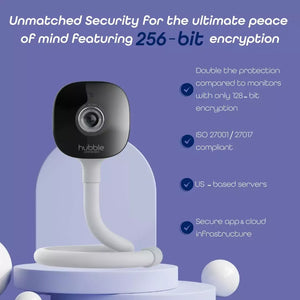 GoBaby AI Cam in angle 10, a stylish baby monitor for modern décor and accessories.