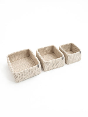 Set of 3 Drawer Storage Organizers