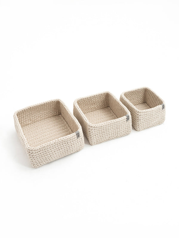 Set of 3 Drawer Storage Organizers