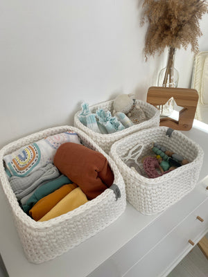 Set of 3 Drawer Storage Organizers
