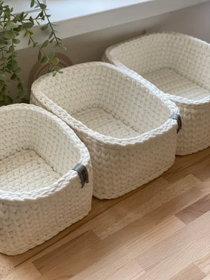 Set of 3 Drawer Storage Organizers